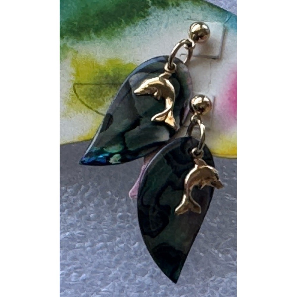 Dolphin Post Earrings - New